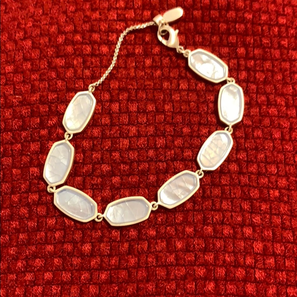 Kendra Scott light blue illusion bracelet.